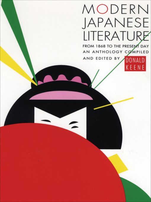 Title details for Modern Japanese Literature by Donald Keene - Available